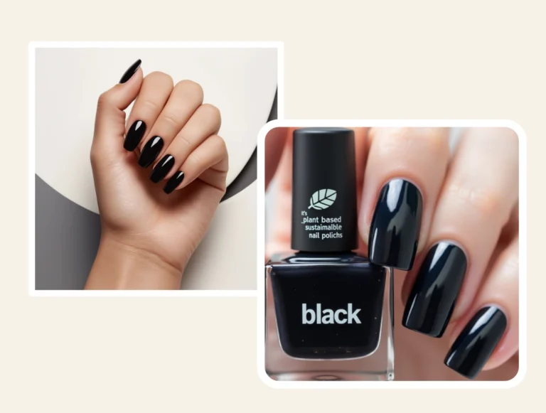 black nail polish